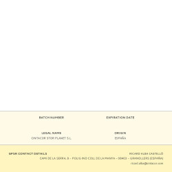Portavisillo a presion modelo oval force blanco 40-60cm 1 unid.