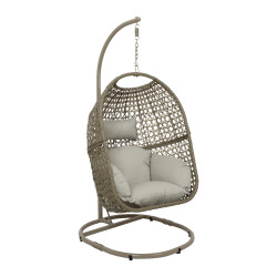 Silla colgante mimbre exterior 95 x 195 cm