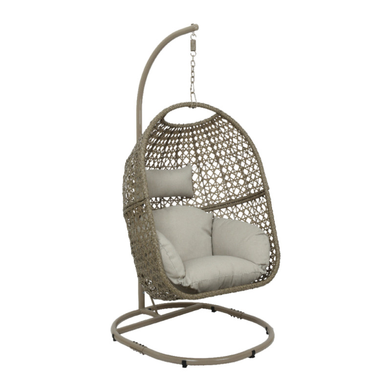 Silla colgante mimbre exterior 95 x 195 cm Silla colgante mimbre exterior 95 x 195 cm