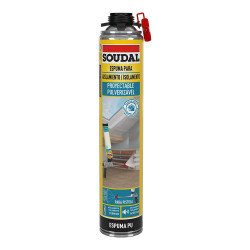 Espuma proyectable pistola 700 ml
