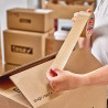 Tesapack paper con filamentos marron 25m x 50mm tesa