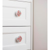 Blister con 2 pomos redondos para mueble fabricado en madera acabado decorativo mod. e292 ø38mm rei