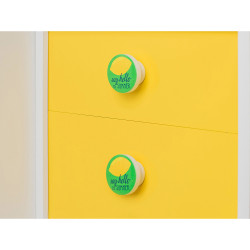 Blister con 4 pomos redondos para mueble fabricado en madera acabado decorativo mod. m11 ø38mm rei