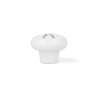 Blister con 4 pomos redondos para mueble fabricado en porcelana acabado ilustrado mod. e816 ø40mm rei