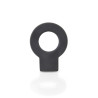 Retenedor de cuña para puerta colgable lock mod. 660 de plástico antracita. rei
