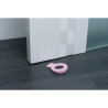 Retenedor de cuña para puerta colgable lock mod.660 de plástico rosa. rei