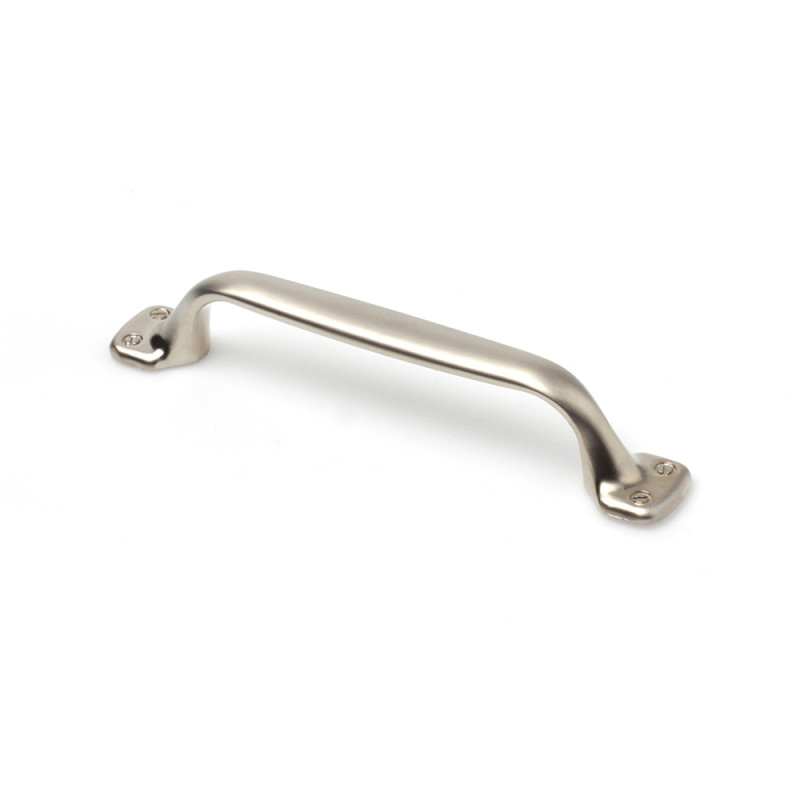 Blister con 4 tiradores de mueble tipo asa fabricado en zamak acabado níquel bisú mod. 580 entrepuntos 96mm rei Blister con 4 tiradores de mueble tipo asa fabricado en zamak acabado níquel bisú mod. 580 entrepuntos 96mm rei