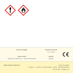 Griffon adhesivo de pvc gel 125ml ref. 6112096