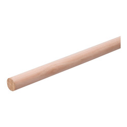 Mango para cepillo de barrendero de madera ø2,8x120cm sin rosca 1994