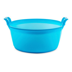 Barreño polietileno 19l/45cm azul 6413 ø45x22,5cm