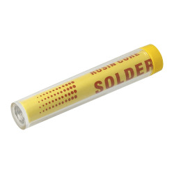 Hilo de estaño 60% sn, 40%pb, 2% flux 1mm tubo de 20g est129 molgar