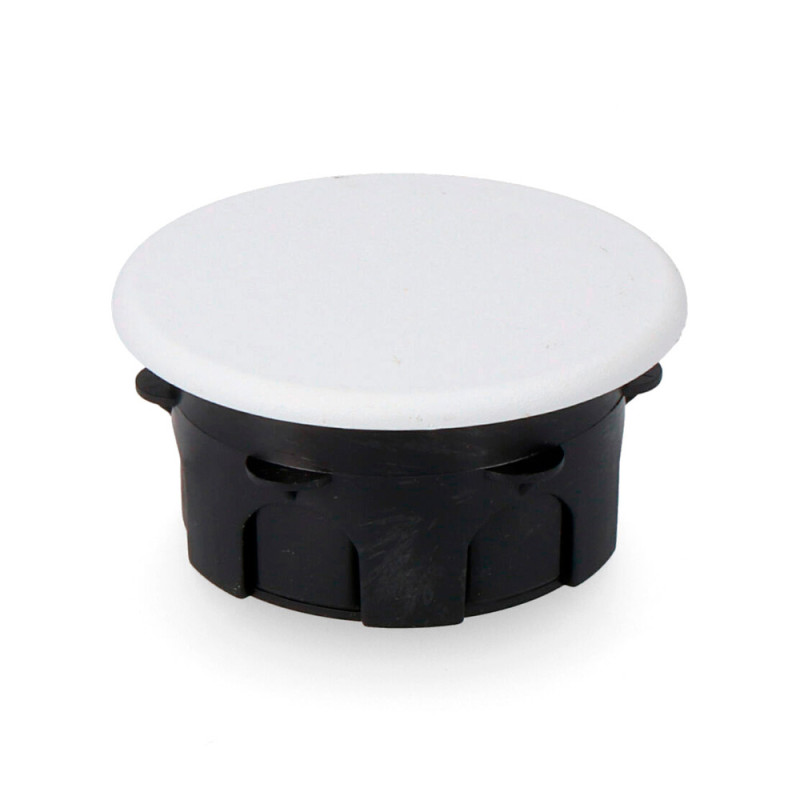 Caja redonda de empotrar ø60x40mm con garra de plástico Caja redonda de empotrar ø60x40mm con garra de plástico