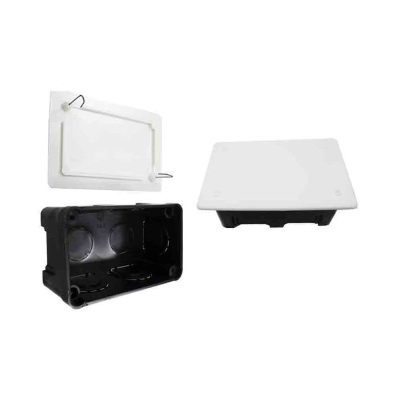 Caja rectangular 50x100mm garra metalica solera 561 Caja rectangular 50x100mm garra metalica solera 561