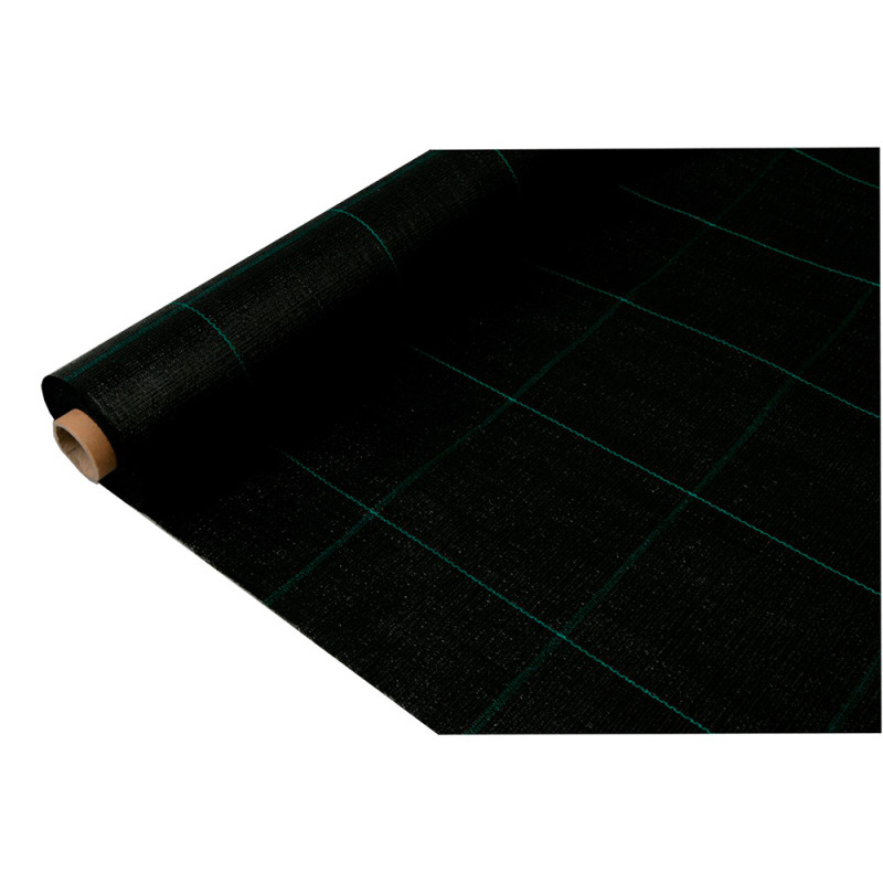 Malla antihierba 100 gr/m² 2 x 10 m color negra Malla antihierba 100 gr/m² 2 x 10 m color negra