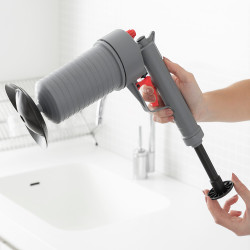 Pistola desatascadora de aire comprimido innovagoods