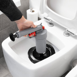 Pistola desatascadora de aire comprimido innovagoods