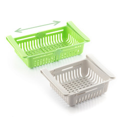 Pack de 2 organizadores ajustables para nevera innovagoods