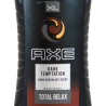 Gel de baño axe 'dark temptation chocolate' 400ml