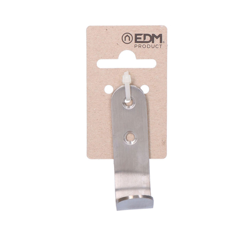Percha simple acabado inox. mate Percha simple acabado inox. mate