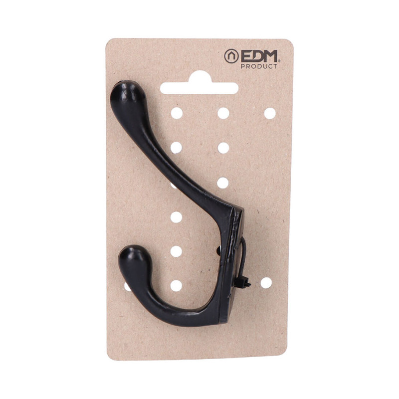 Colgador forja negro13 x 5cm Colgador forja negro13 x 5cm