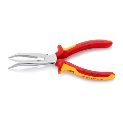 Alicates de boca de cigüeña curvo 200 x 56 x 19 mm