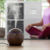 Mini humidificador difusor de aromas dark walnut innovagoods