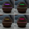 Mini humidificador difusor de aromas dark walnut innovagoods
