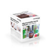 Mini humidificador difusor de aromas dark walnut innovagoods