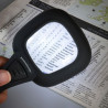 Lupa con luz led y ultravioleta 3x innovagoods