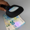 Lupa con luz led y ultravioleta 3x innovagoods