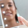Espejo de led táctil de sobremesa innovagoods