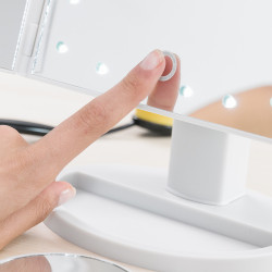 Espejo led de aumento 4 en 1 innovagoods