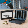 Pack 4 brocas para extraer tornillos dañados innovagoods