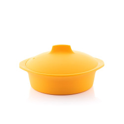 Vaporera de silicona multifunción con recetas silicotte innovagoods