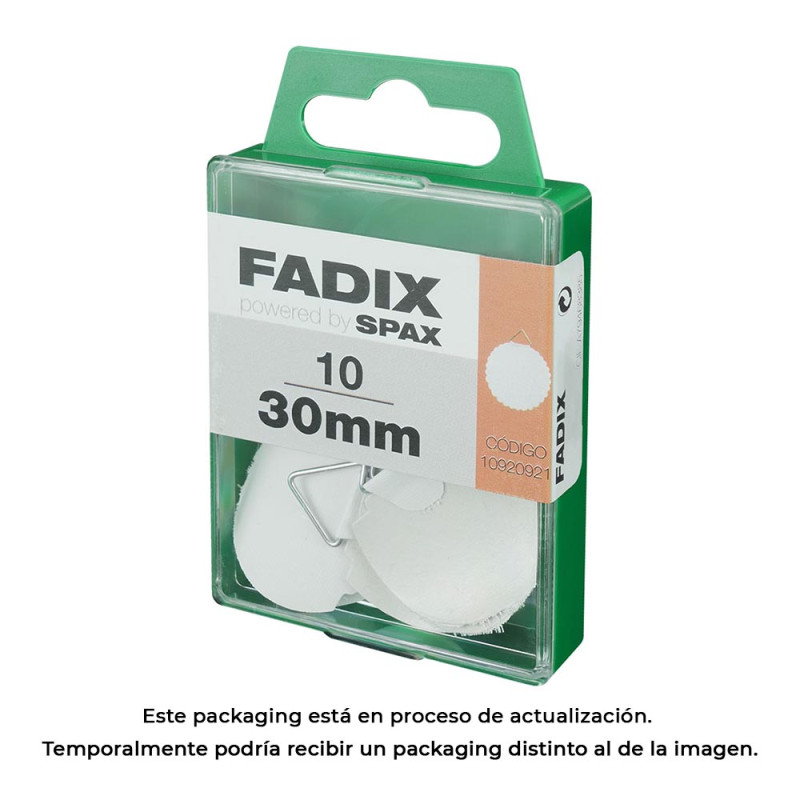 Caja m 10 unid. colgante autoadhesivo 30mm fadix Caja m 10 unid. colgante autoadhesivo 30mm fadix
