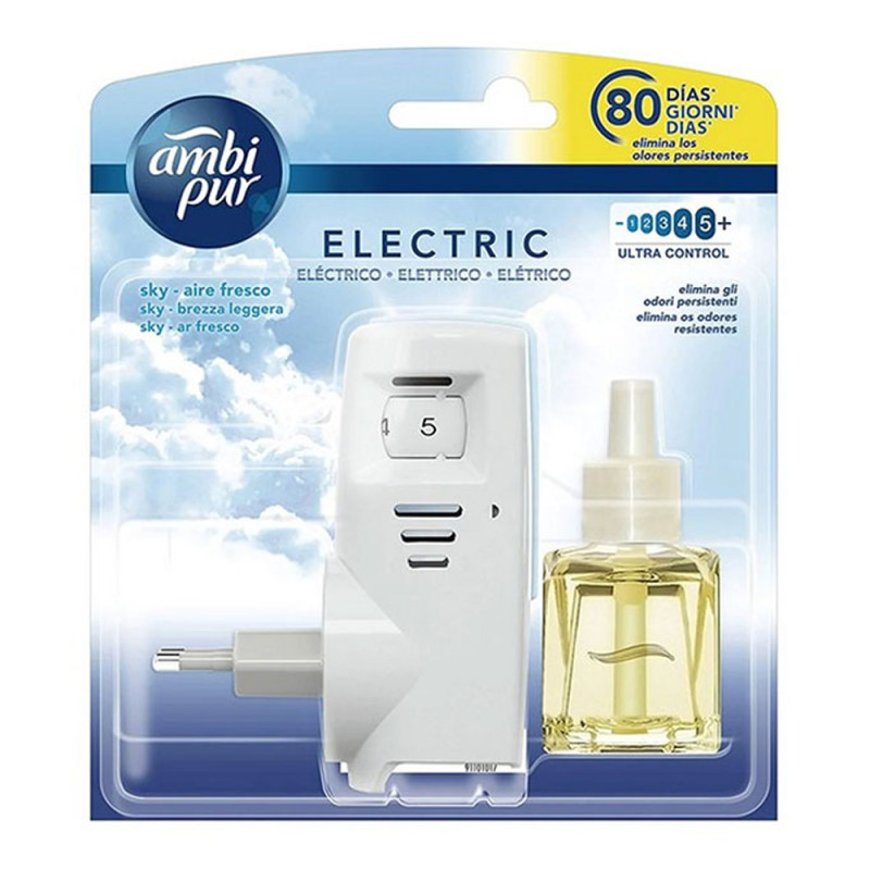 Ambipur electric aparato+recambio ambientador sky aire fresco Ambipur electric aparato+recambio ambientador sky aire fresco