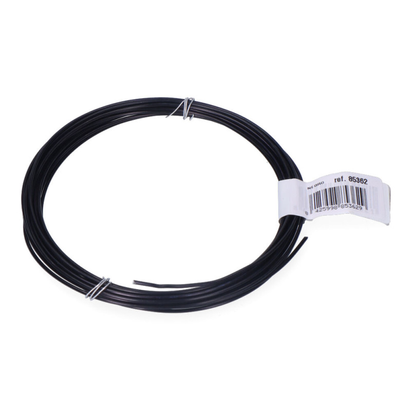 Rollo alambre aluminio ø1,5 mm 5 m negro Rollo alambre aluminio ø1,5 mm 5 m negro