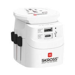 Set 2 multi adaptadores de viaje skross 1302472