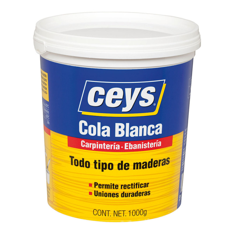 Cola blanca madera bote 1kg Cola blanca madera bote 1kg