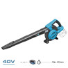 Soplador/aspirador/triturador 40v (sin baterias y cargador) brushless