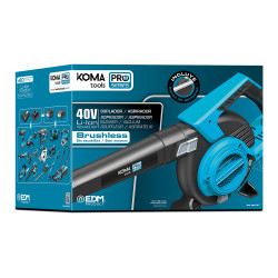Soplador/aspirador/triturador 40v (sin baterias y cargador) brushless