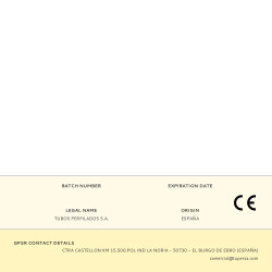 Ferroplast para exterior medida 23mm ce m-32 euro/m