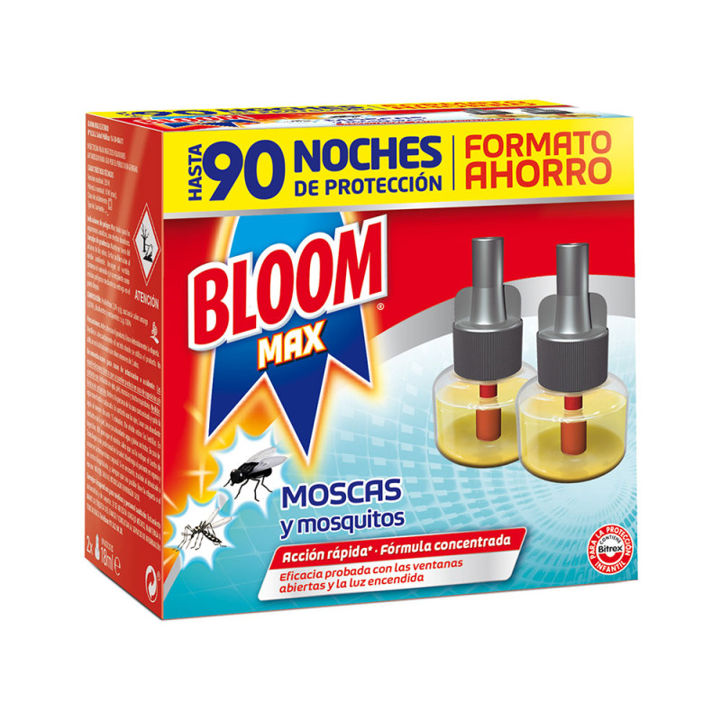 Recambio insect bloom max eléctrico 2 unid. Recambio insect bloom max eléctrico 2 unid.