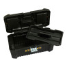 Caja de herramientas de plástico 16"/40cm con cierre de metal stst1-75518 stanley