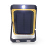 Linterna led solar recargable con gancho e imán cob 10w 750lm