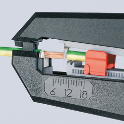 Alicate pelacables automáticos 180 x 75 x 21 mm