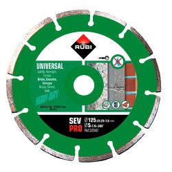 Disco diamantado sev ø125mm pro r32940 rubi