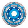 Muela desbaste doble corona para hormigón ø100mm r5917 rubi
