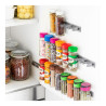 Organizador de especias adhesivo y divisible jarlock v0103336 innovagoods