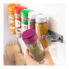 Organizador de especias adhesivo y divisible jarlock v0103336 innovagoods